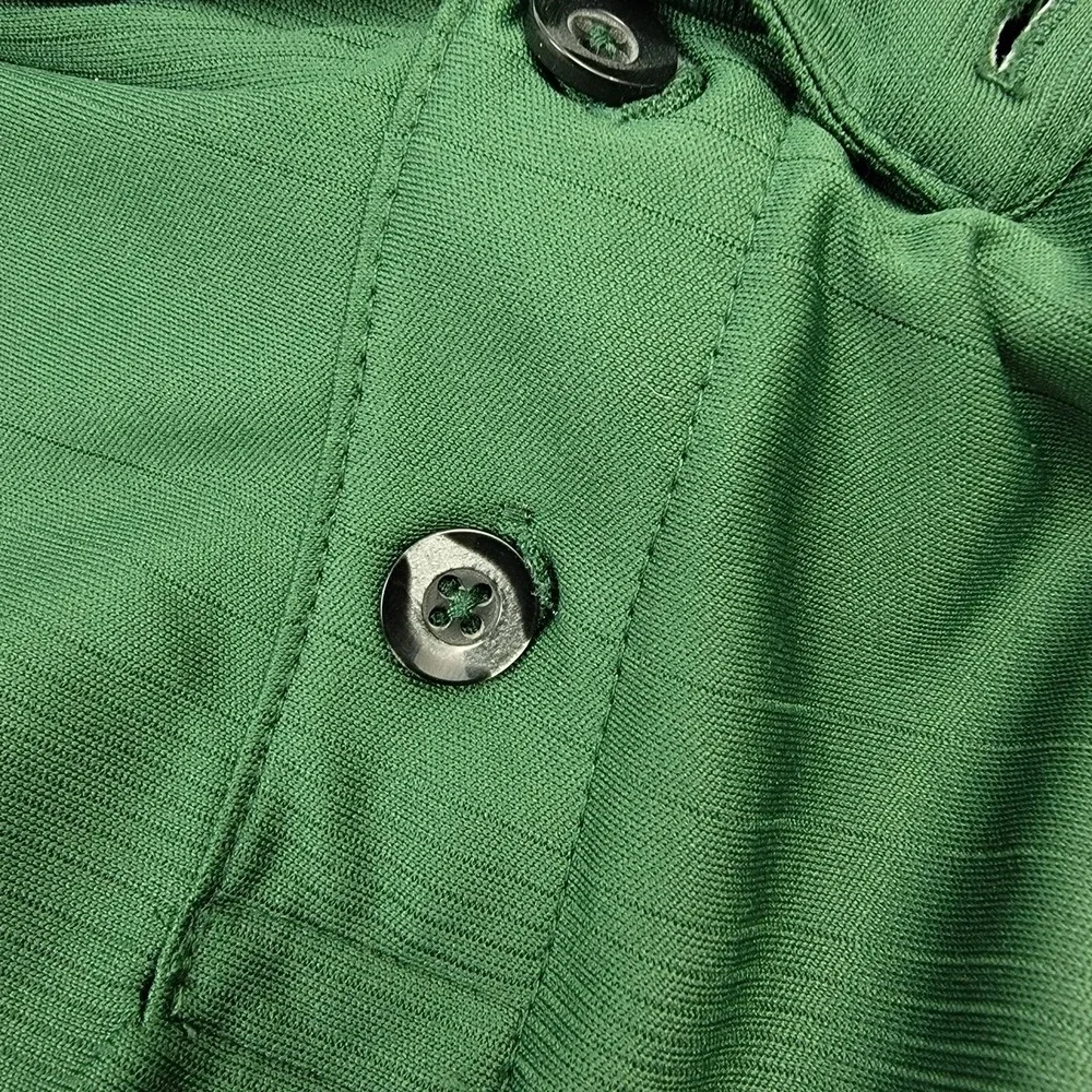 Michigan State Spartans Pro Edge Polo Shirt Mens L Green Short Sleeve NCAA